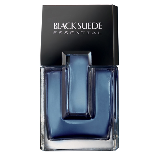 black suede essential perfume